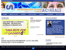 Tablet Screenshot of csi-acireale.com